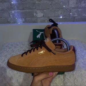 Puma suede sneakers